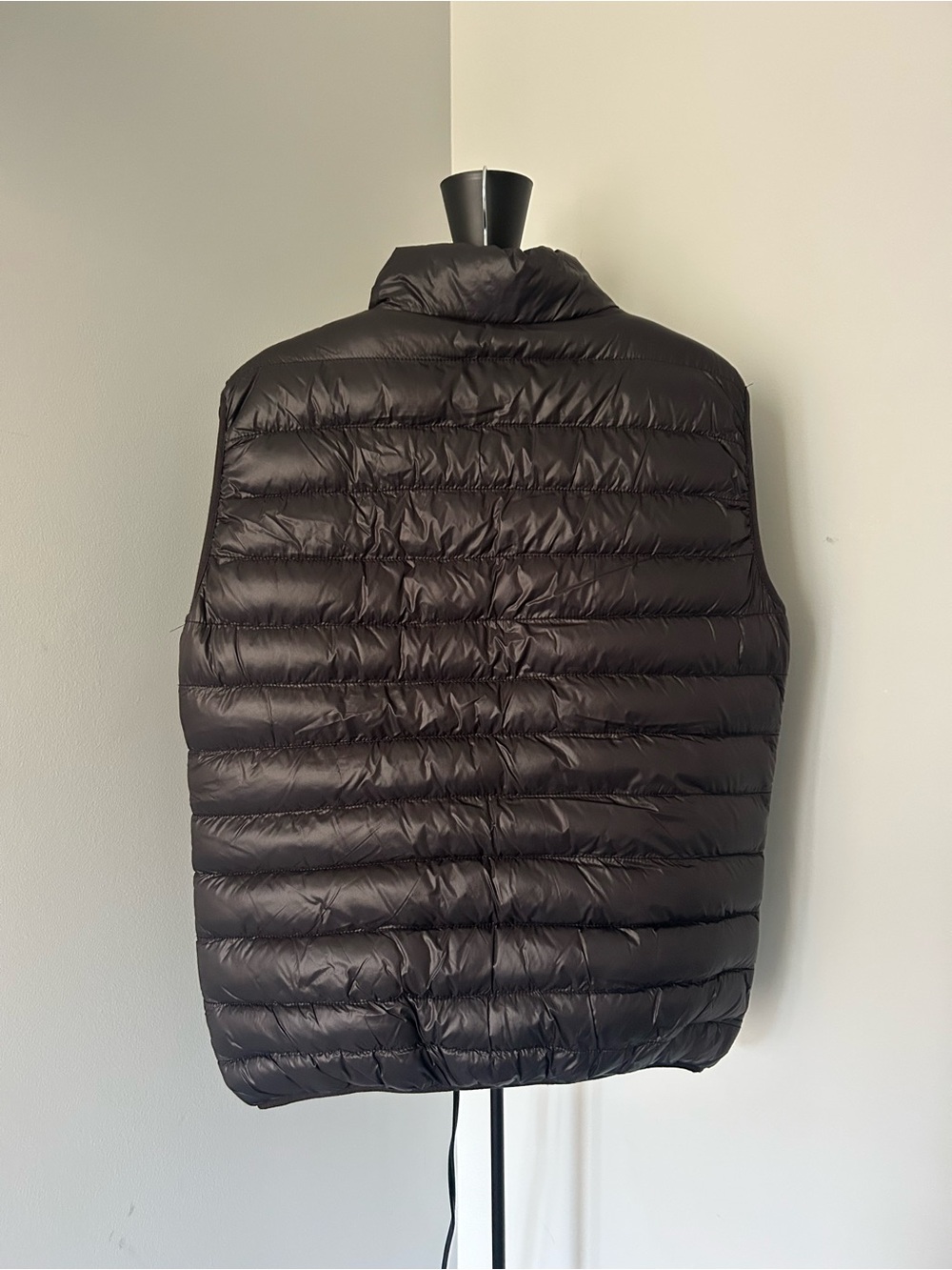 Bench Black Quilted Lightweight Puffer Vest - Picture 3 of 4